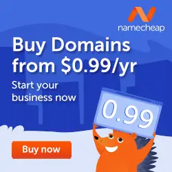 Popular Domains for just 99 Cents at Namecheap!