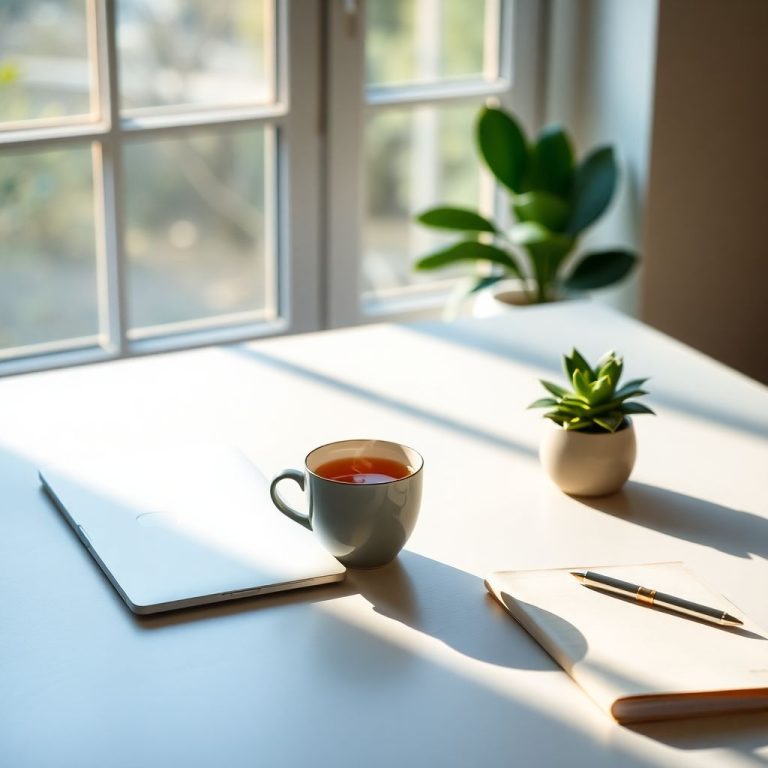 Balanced workspace calm
