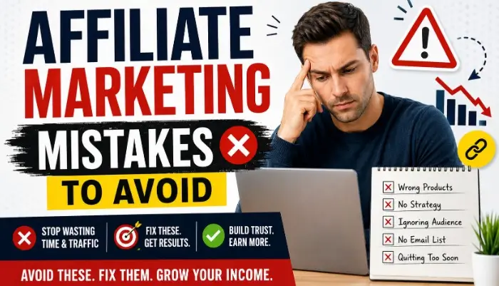 Affiliate Marketing Mistakes to avoid